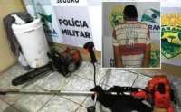 Pinhão - Adolescente foge pro mato levando centrífuga, mas é pego pela polícia