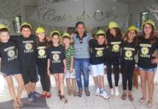 Campo Bonito - Crianças participam do projeto Garimpeiros do Causo