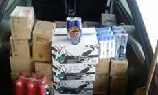 Polícia Militar apreende mercadorias contrabandeadas da Argentina
