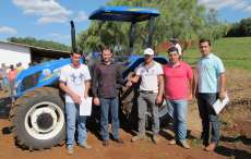 Candói - Prefeito entrega patrulha agrícola para Matas do Cavernoso de quase R$ 200 mil