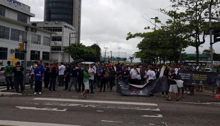 Laranjeiras - PRF protesta contra reforma da previdência, policiais de Laranjeiras do Sul participam do ato