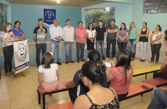 Catanduvas - Aula inaugural do Polo EAD Faculdade São Braz