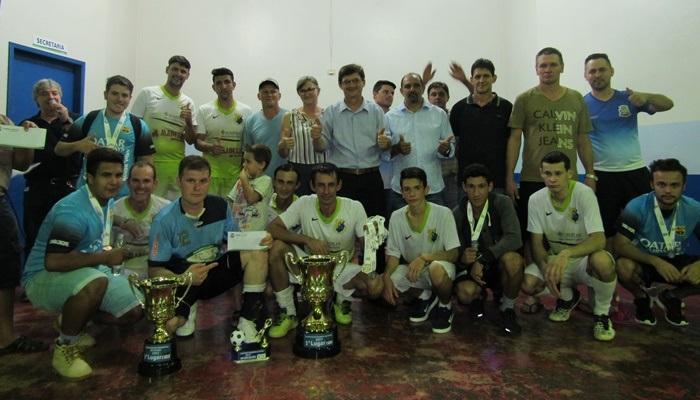 Campo Bonito - Município conhece os novos campeões de Futsal e Voleibol Misto