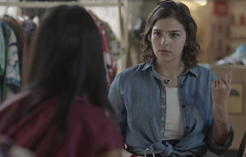 'Malhação': Keyla fica chocada com gafe de K1