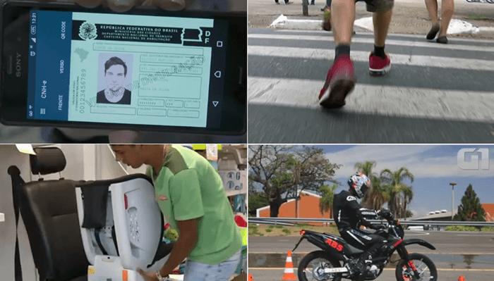 Multa para pedestre e documentos digitais: veja o que muda na lei de trânsito em 2018