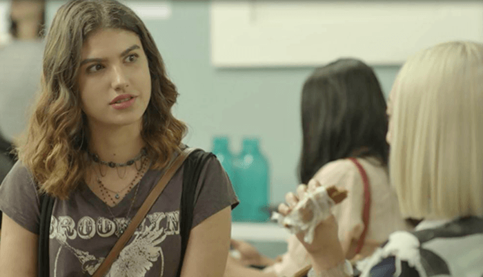 'Malhação': Samantha fala de Anderson com Tina