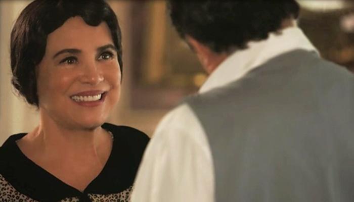 'Tempo de Amar': José Augusto e Lucerne ficam juntos pela primeira vez