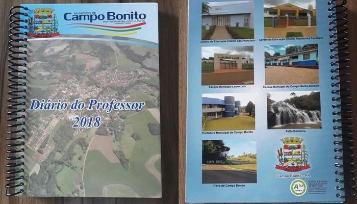 Campo Bonito - Secretaria de Educação faz entrega de Cadernos Pedagógicos aos professores