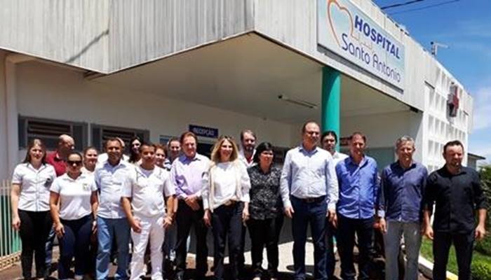 Guaraniaçu - Ministro da Saúde visita Hospital Santo Antônio