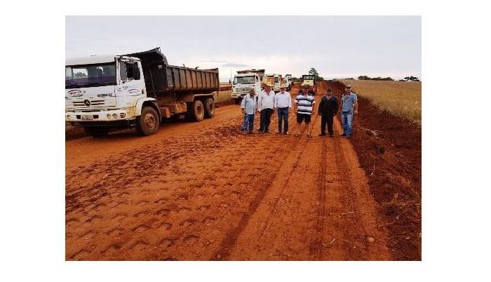 Guaraniaçu - Prefeito aproveita sábado para vistoriar obras em andamento