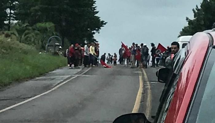 Pinhão - PR-170 está bloqueada 