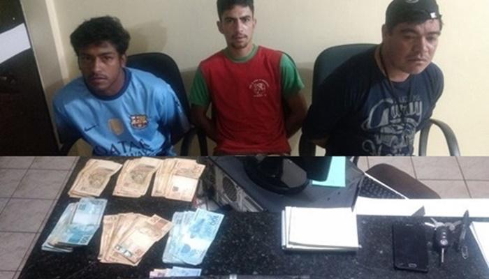 Catanduvas - Polícia prende três elementos envolvidos em furto e receptação