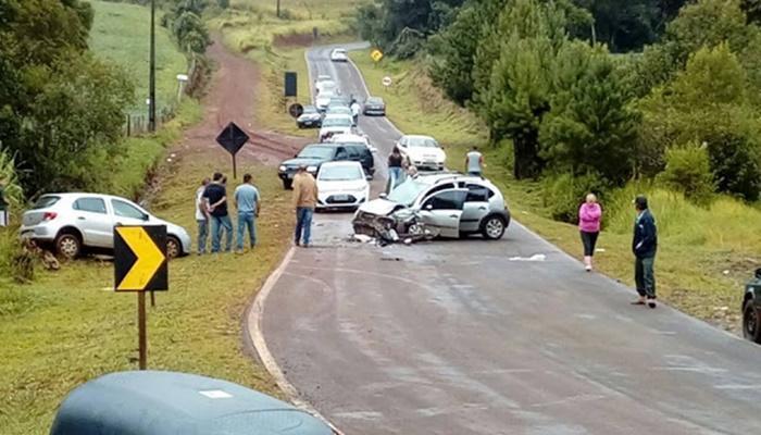 Laranjeiras - Grave acidente é registrado na PR 565