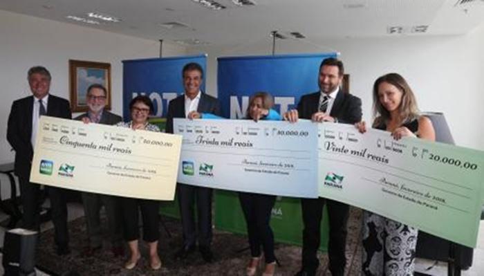 Três mulheres são ganhadoras do prêmio Nota Paraná