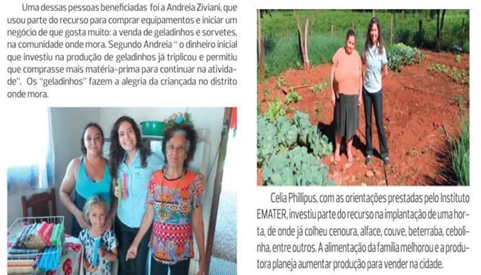 Catanduvas - Emater fazendo a diferença no município