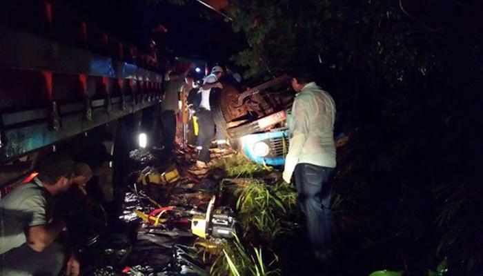 Nova Laranjeiras - Grave acidente é registrado no interior do município