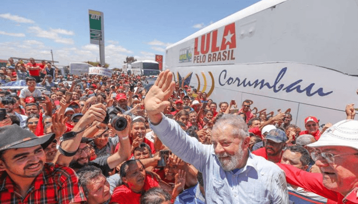 Caravana Lula percorre a região sul a partir de hoje