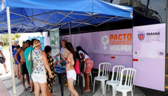 Laranjeiras - Ônibus Lilás atende mulheres nesta sexta na praça central
