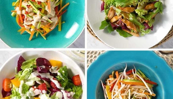 Aprenda 4 molhos diferentes para salada