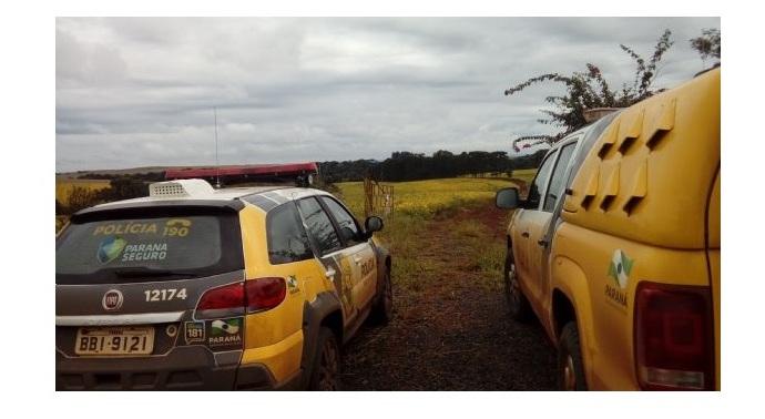 Reserva do Iguaçu - Polícia Militar retira famílias que ocuparam a Fazenda Estrela Guia