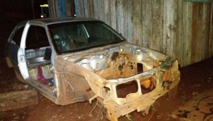Três Barras - PM recupera veículo furtado