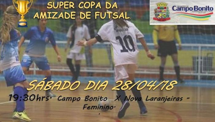 Campo Bonito - Copa da Amizade dia 28 de Abril no Luiz Carlos Picolli dos Santos