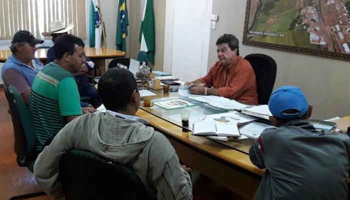 Rio Bonito - Nova Diretoria da Cacia se reúne com o prefeito Ademir Fagundes para firmar parcerias com o município