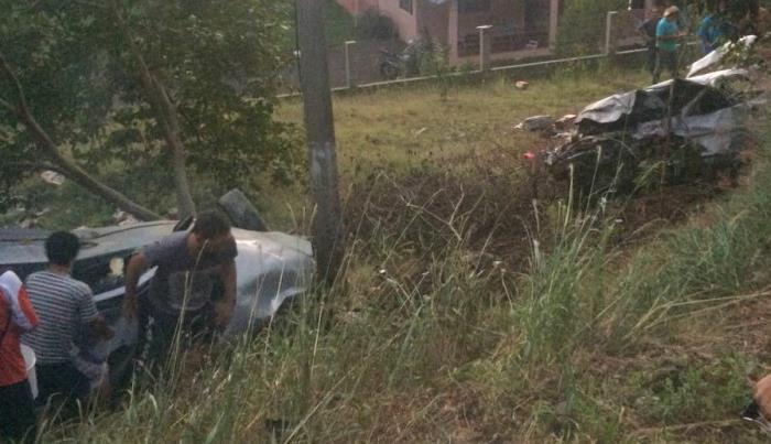 Quatro morrem em acidente na PR 473, no Paraná
