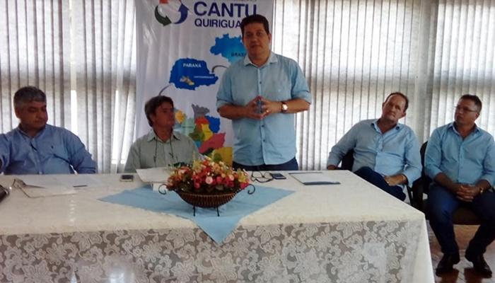 Guaraniaçu - Associação Cantu promove reunião de prefeitos