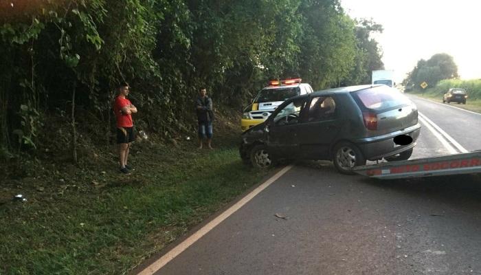 Quedas - Motorista embrigado é preso após acidente