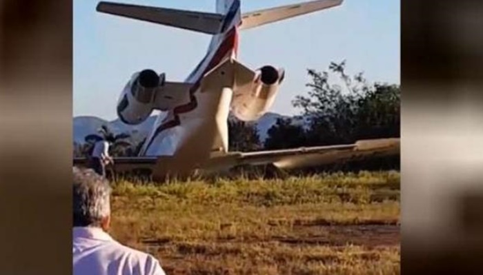 DJ Alok e equipe sofrem acidente de avião, em Juiz de Fora, Minas Gerais
