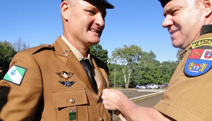 Catanduvas - Sgt Zeni recebe Medalha de Menção Honrosa