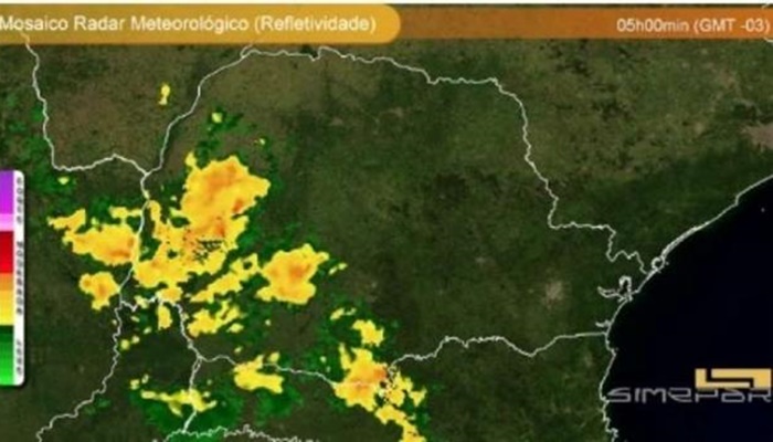 Devido a chuva, frio chegará nos próximos dias ao Paraná