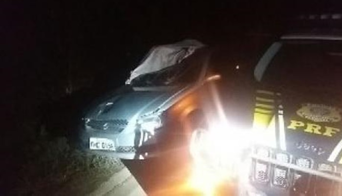 Pedestre morre atropelado por carro em rodovia da região dos Campos Gerais
