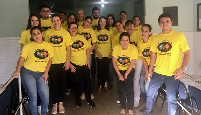 Catanduvas - Saúde realiza campanha de Conscientização de luta contra Hepatites Virais