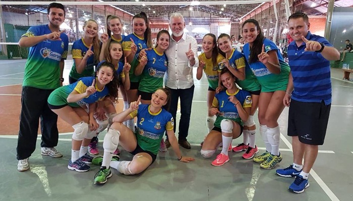 Guaraniaçu - Voleibol é Campeão dos Jogos Da Juventude do Paraná Fase Regional