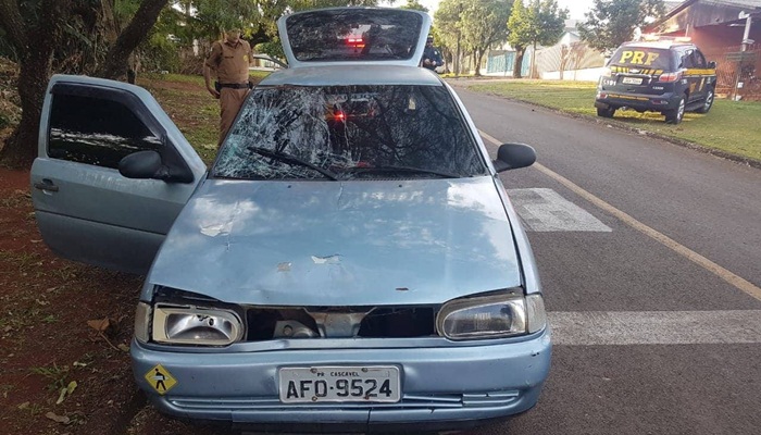 Policial Rodoviário é atropelado em fiscalização