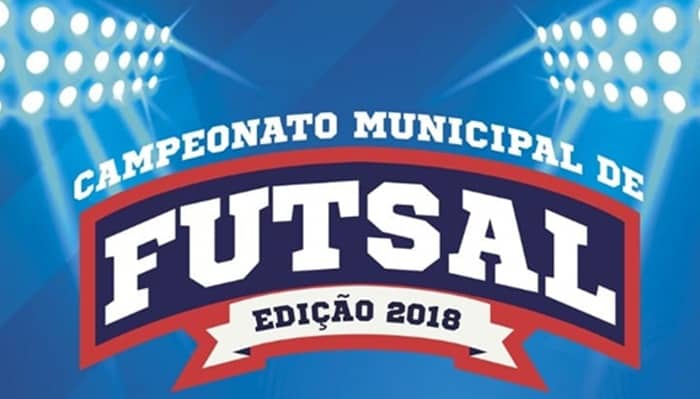 Campo Bonito - Campeonato Municipal de Futsal começa neste sábado dia 11
