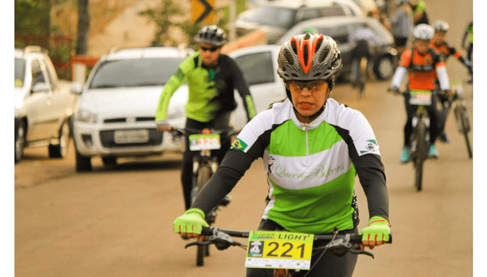 Quedas - Casal quedense participa do Sudoeste Marathon Bike em Ampére