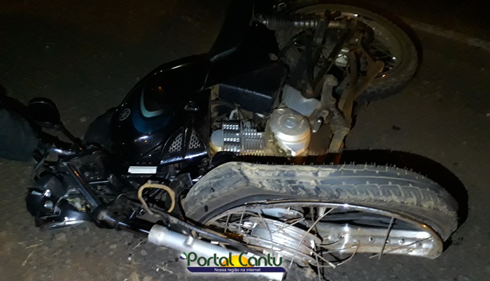 Rio Bonito - Motociclista fica ferido em acidente na BR-158