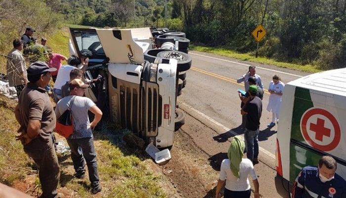 Laranjeiras - Laranjeirense morre em grave acidente na BR-158 em Saudade do Iguaçu