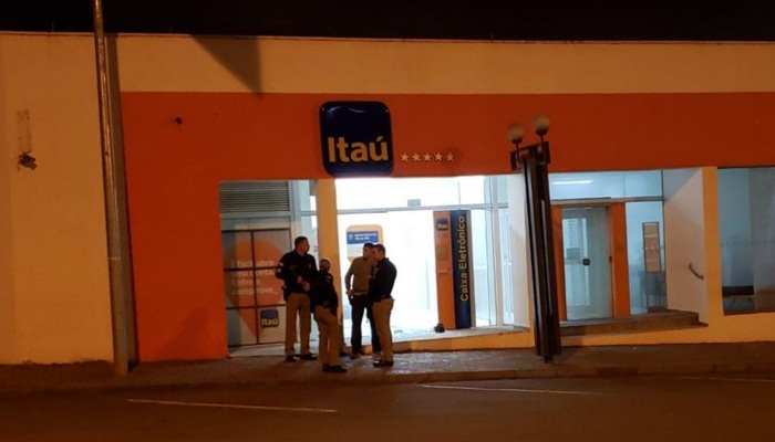 Tentativa de assalto é registrado no banco Itaú de Bituruna