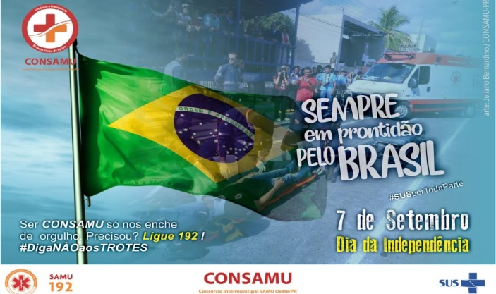 Paraná - Consamu participa de desfile de sete de Setembro