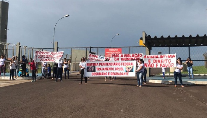 Catanduvas - Famílias protestam contra restrição de visitas íntimas