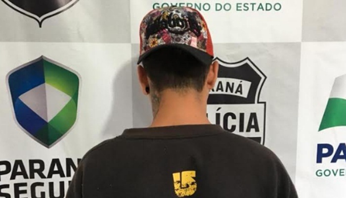 Homem preso em Mangueirinha acusado de furtos e corrupção de menores