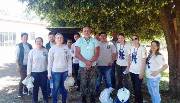 Guaraniaçu - Agentes de Endemias recebem Orientações práticas sobre o manuseio com animais peçonhentos