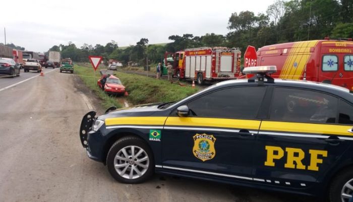 Quedas – Carreta com placas do município se envolve em acidente com morte na BR-277