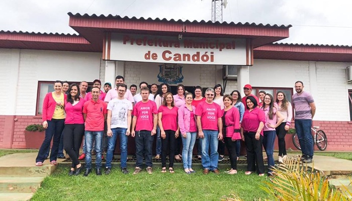 Candói - Prefeitura se une ao Outubro Rosa