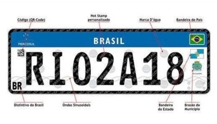 Justiça suspende adoção de placas de veículos do Mercosul