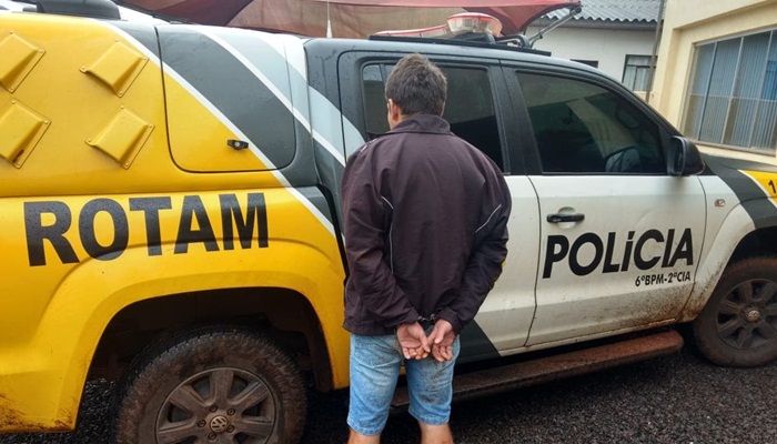Ibema - Acusado de furto é preso em Três Barras